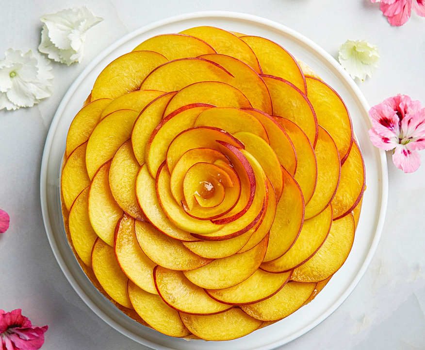 Cheesecake alle pesche Low Fat