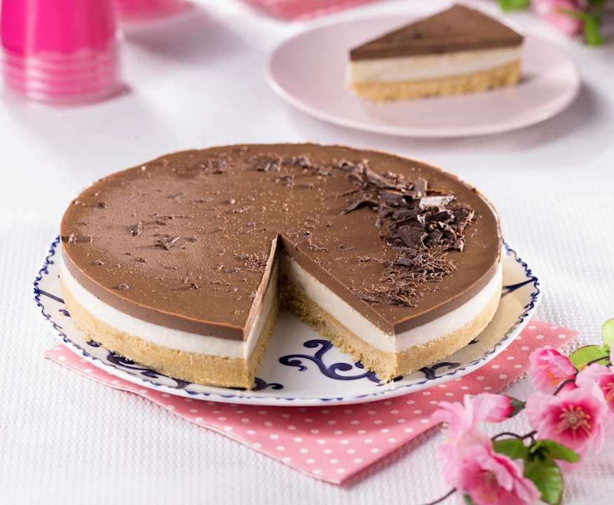 Cheesecake vaniglia e cioccolato Low Fat