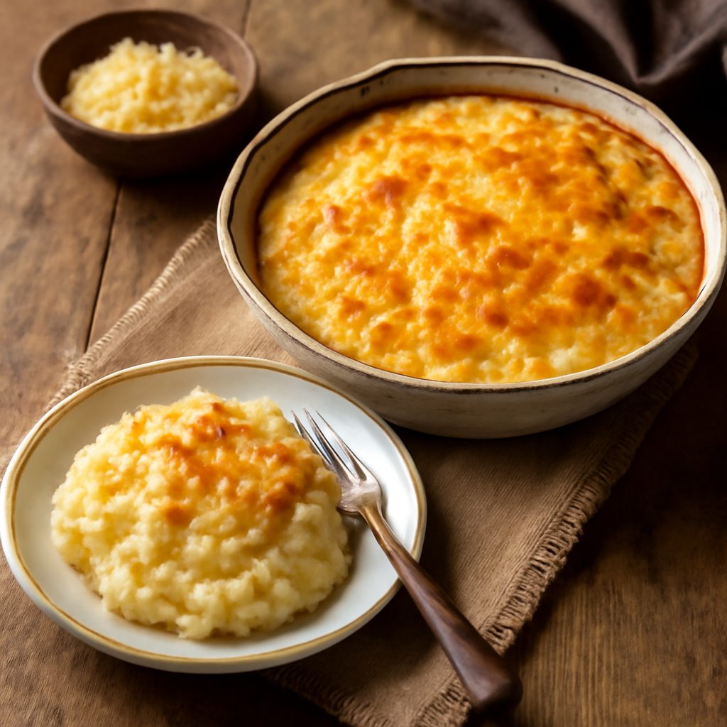 Polenta Gratinata al Formaggio