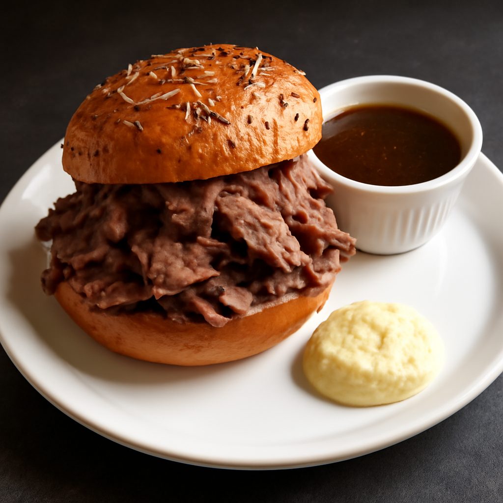 Panini Beef on Weck dello Chef John Low Fat