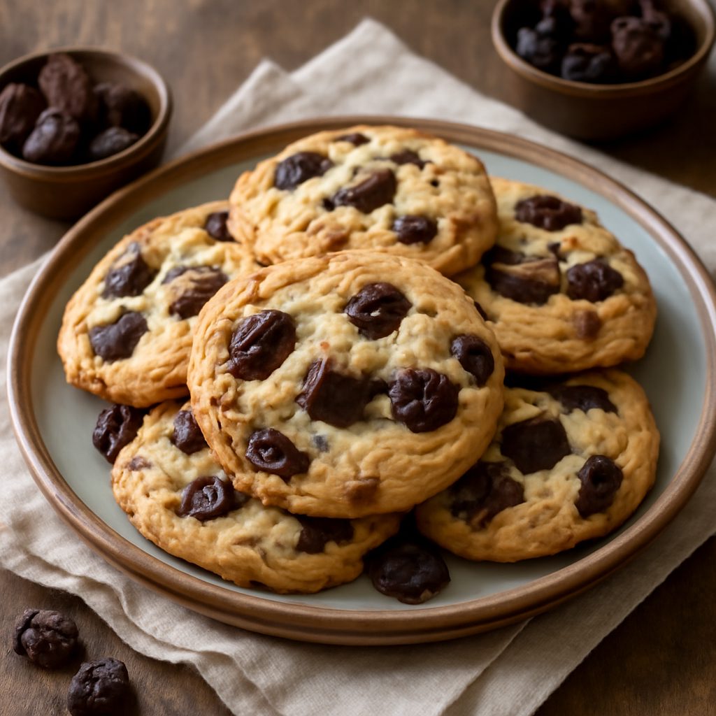 Biscotti al Cioccolato e Ciliegia