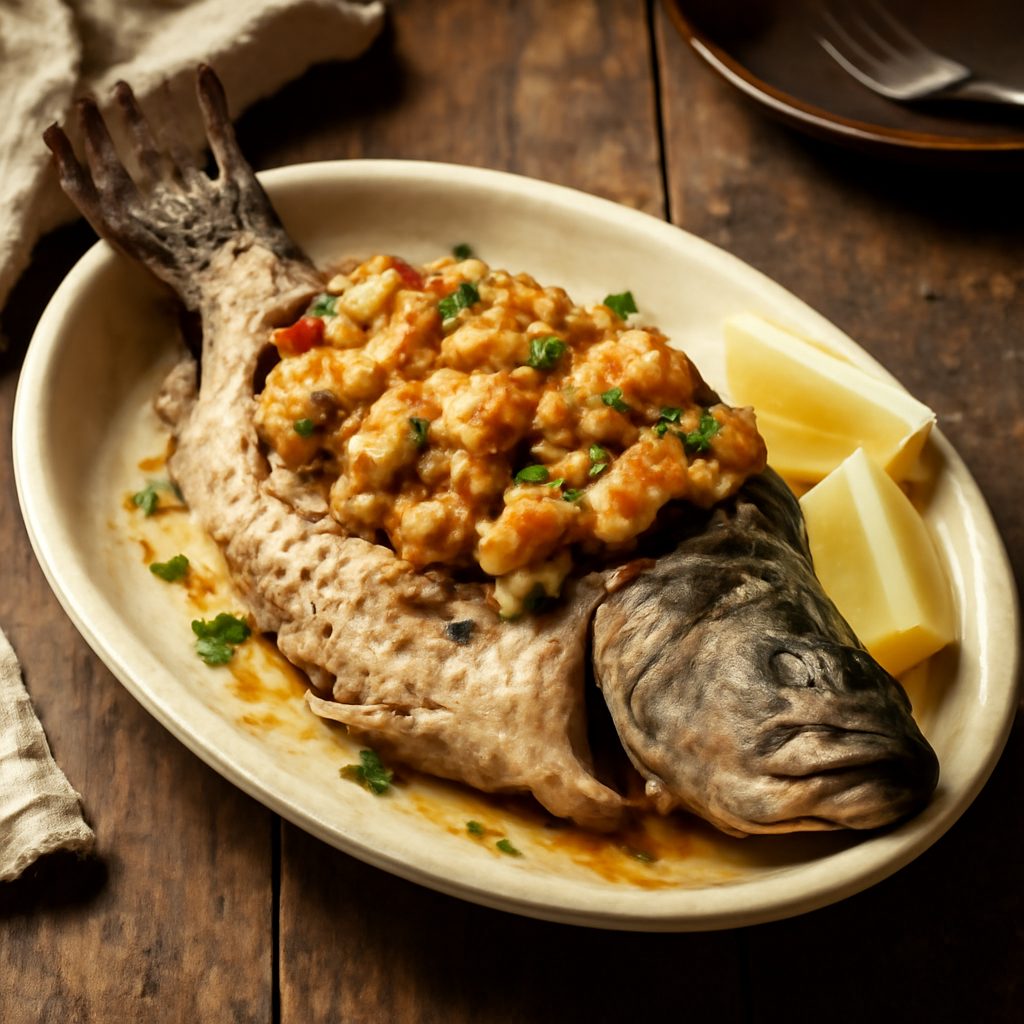 Rockfish Ripieno della Baia di Chesapeake