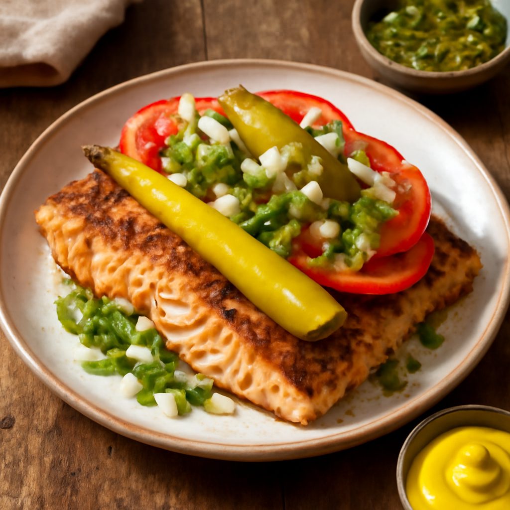 Salmone alla Hot Dog di Chicago