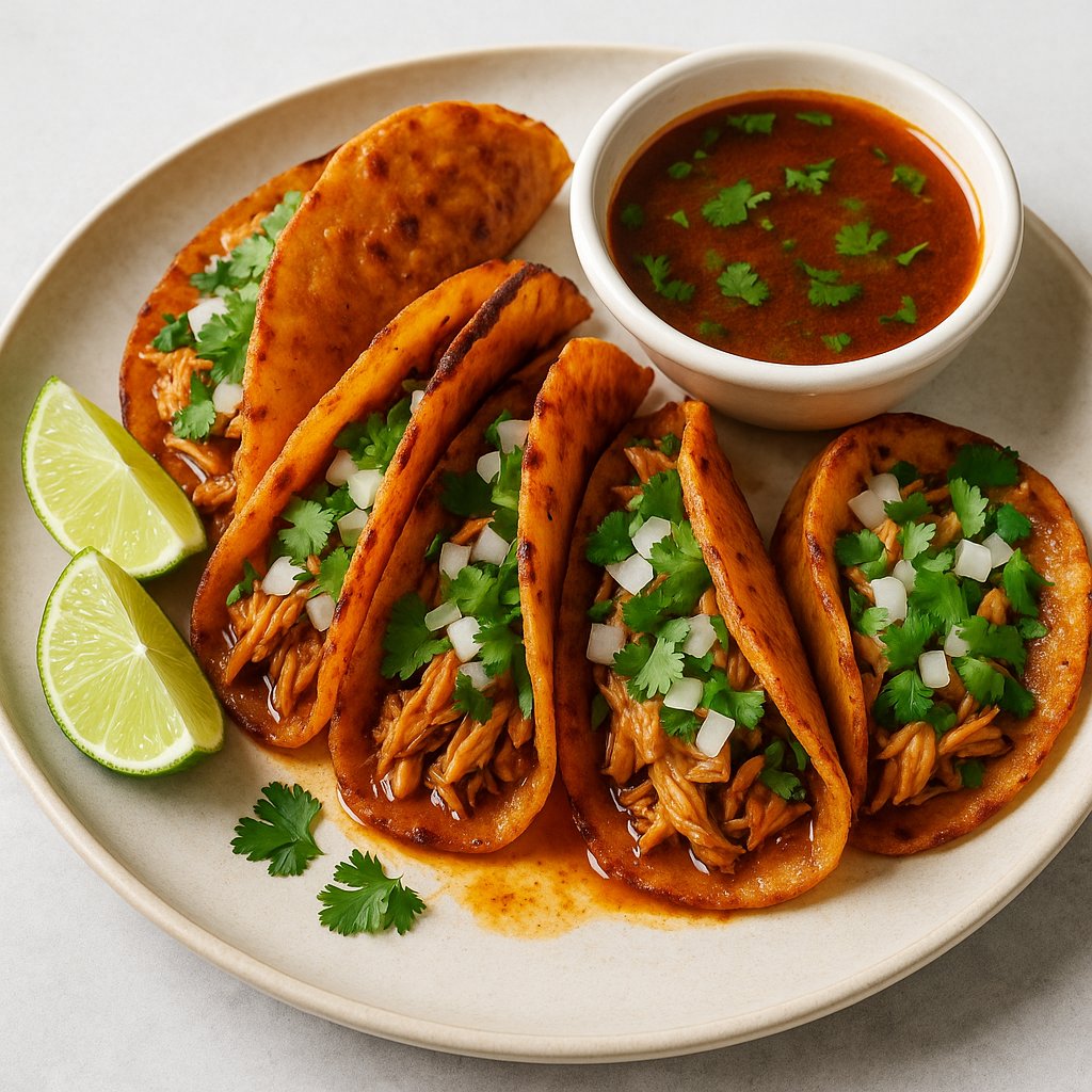 Chicken Birria Tacos