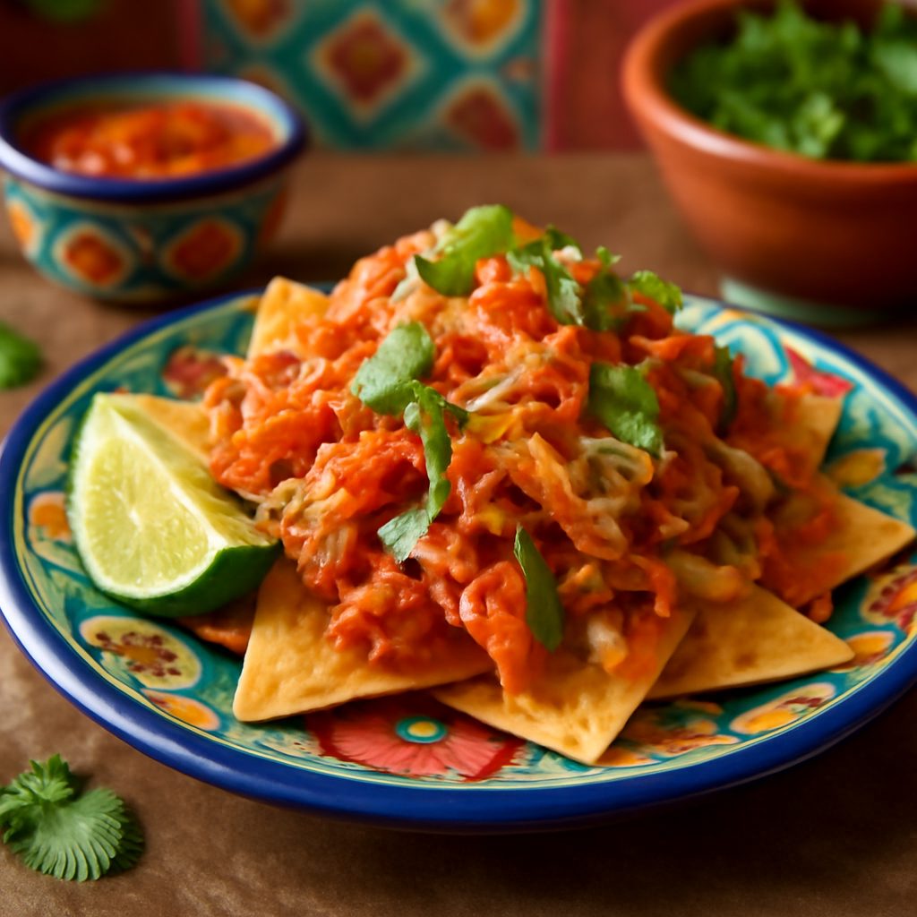 Chicken Enchilada Nachos Light Low-Carb
