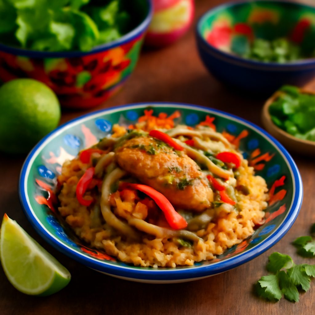 Chicken Fajita Bake Light Monoporzione