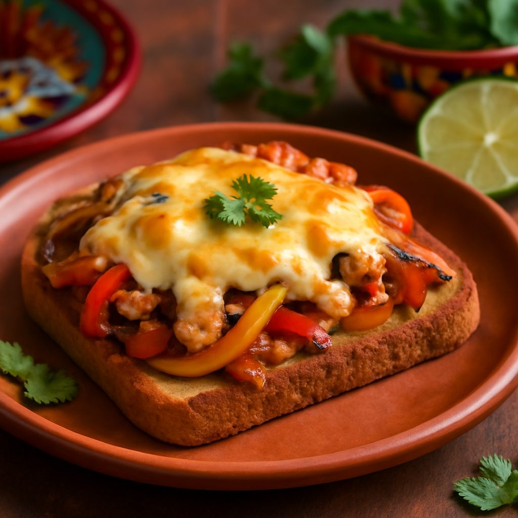 Chicken Fajita Melt Low-Carb