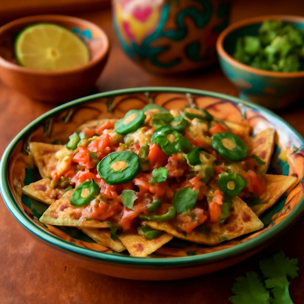 Chicken Nachos Light Low-Carb