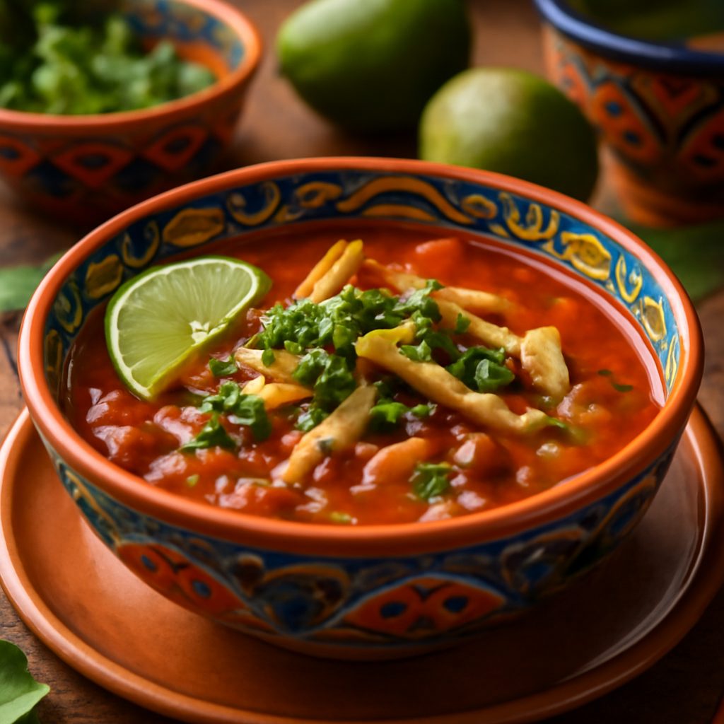 Chicken Tortilla Soup Light Low-Carb