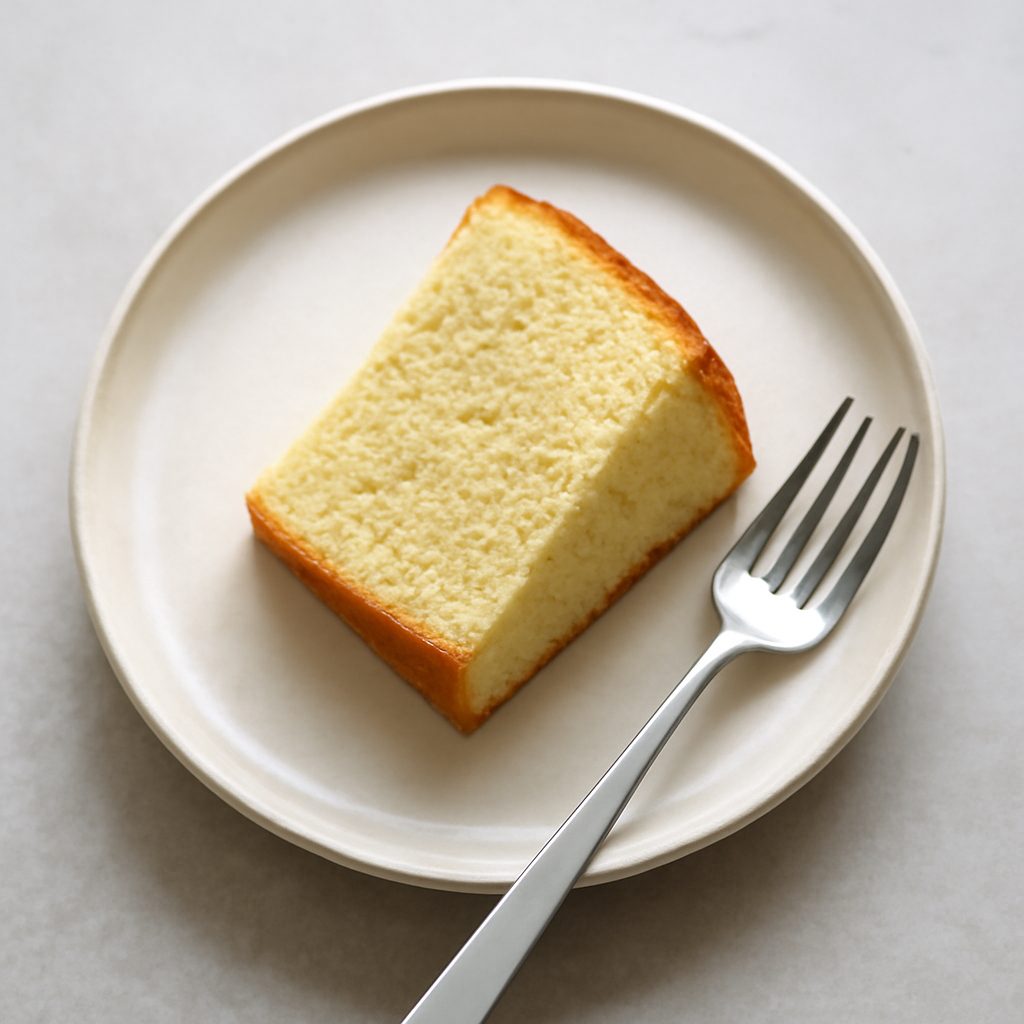 Chiffon Cake al Cioccolato Bianco e Pistacchio -