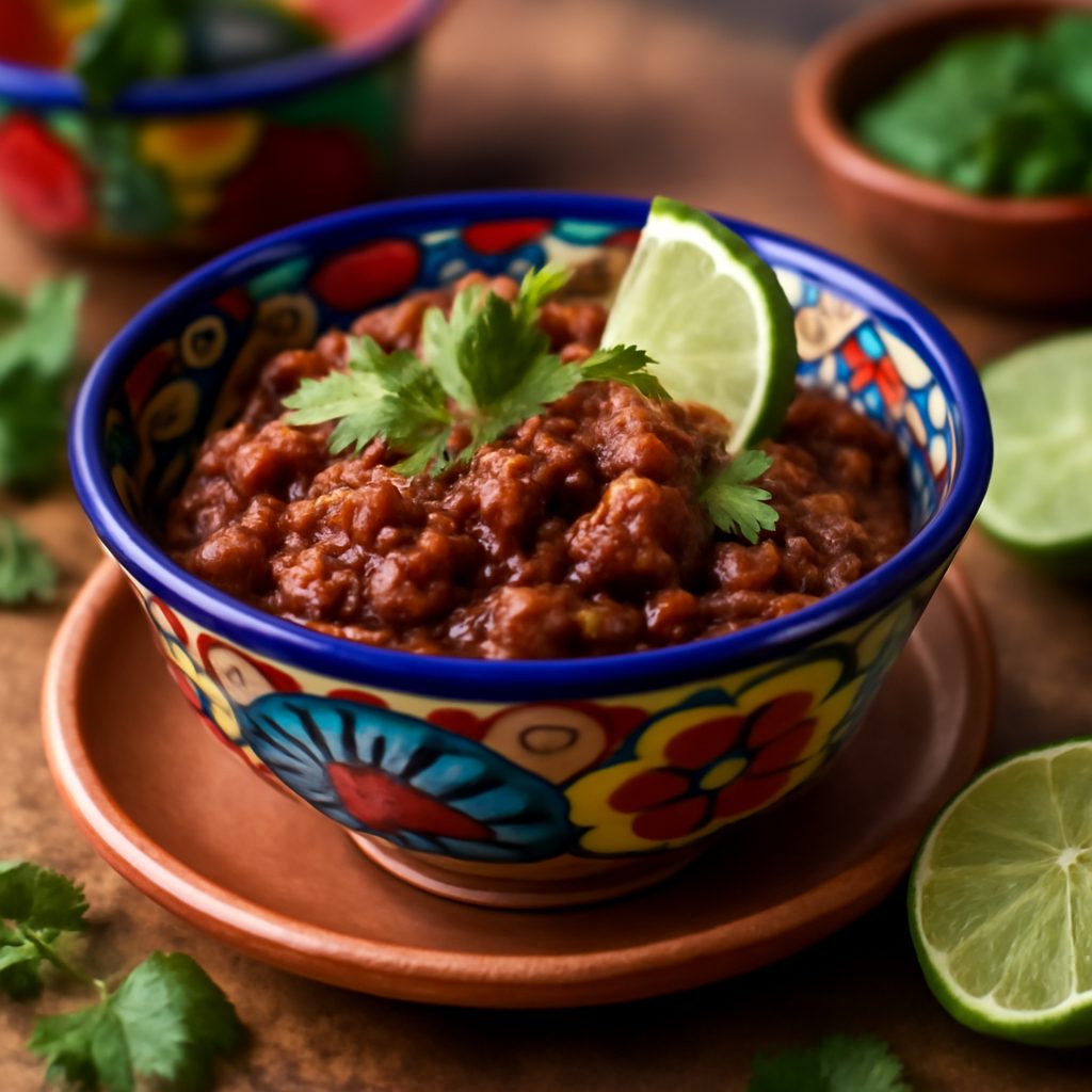 Chili Messicano con Pollo Arrosto e Verdure