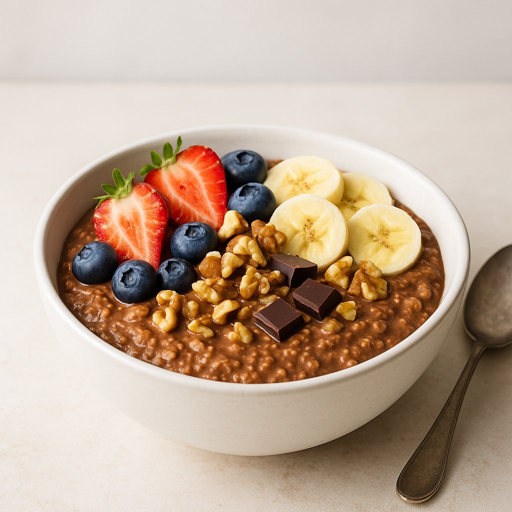 Chocolate Overnight Oats Protein