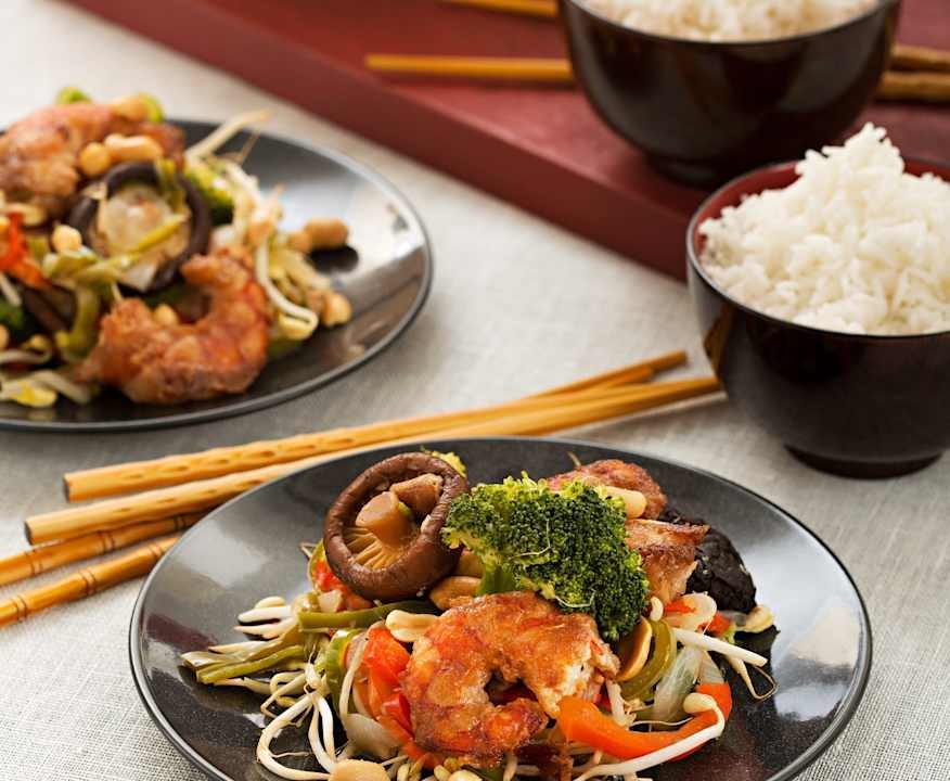 Chop suey ai gamberi Low Fat