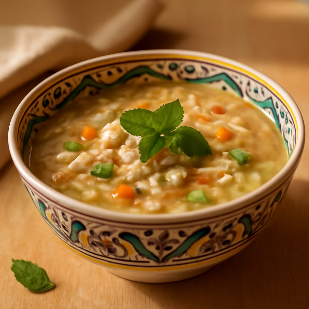 Chorba bianca light – Zuppa di pollo orientale