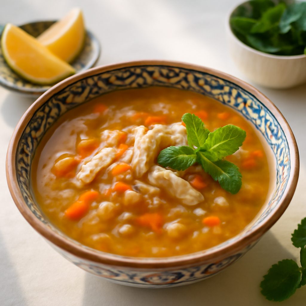 Chorba di pollo light - Zuppa orientale italiana