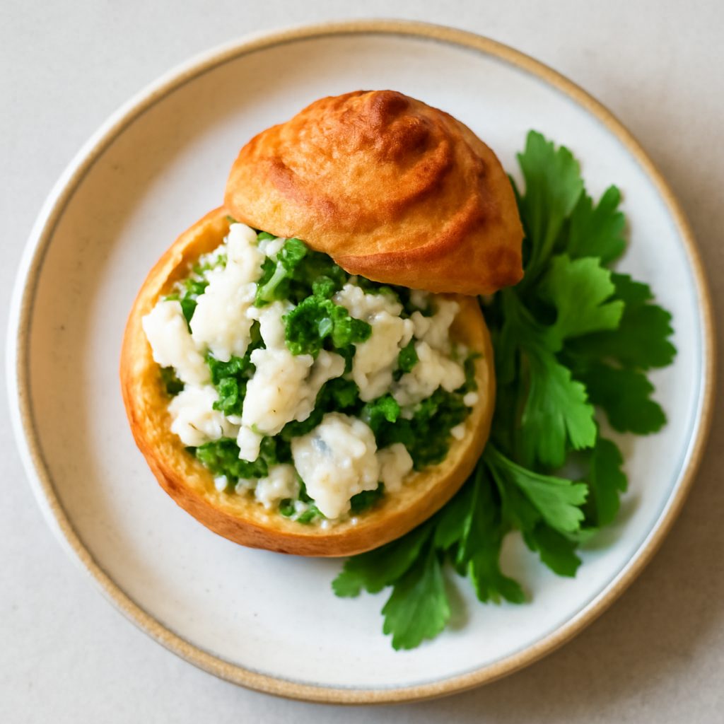 Choux al merluzzo proteico low-carb