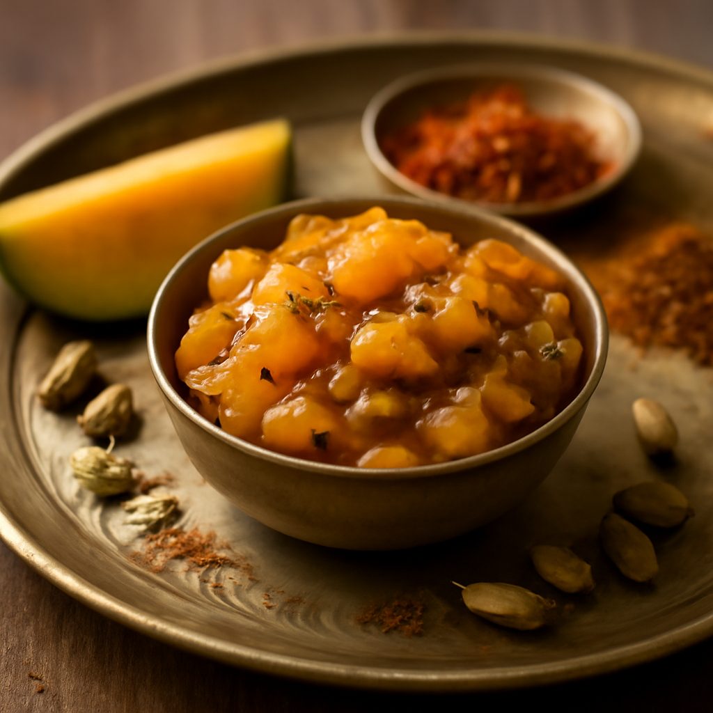 Chutney di Mango e Mela - Ricetta Indiana