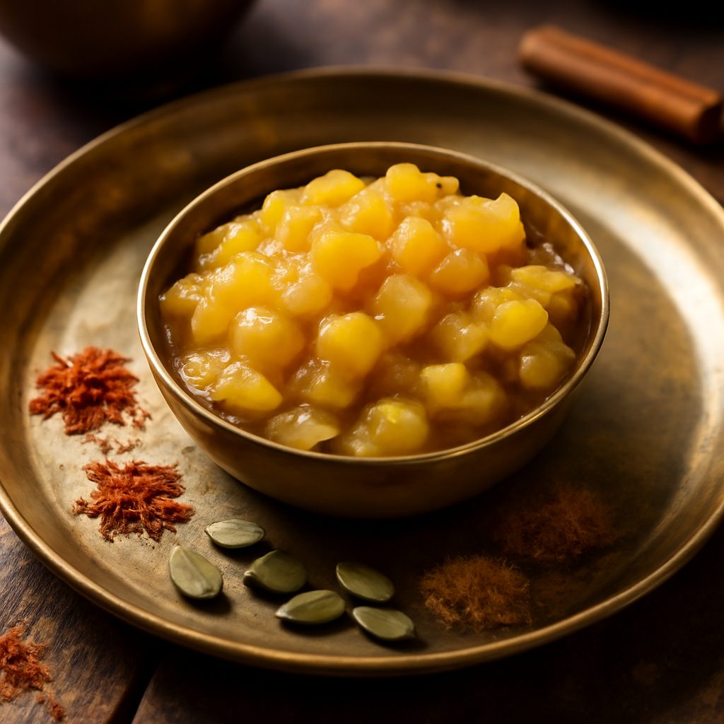 Chutney di Pera e Mango - Versione Indian Protein