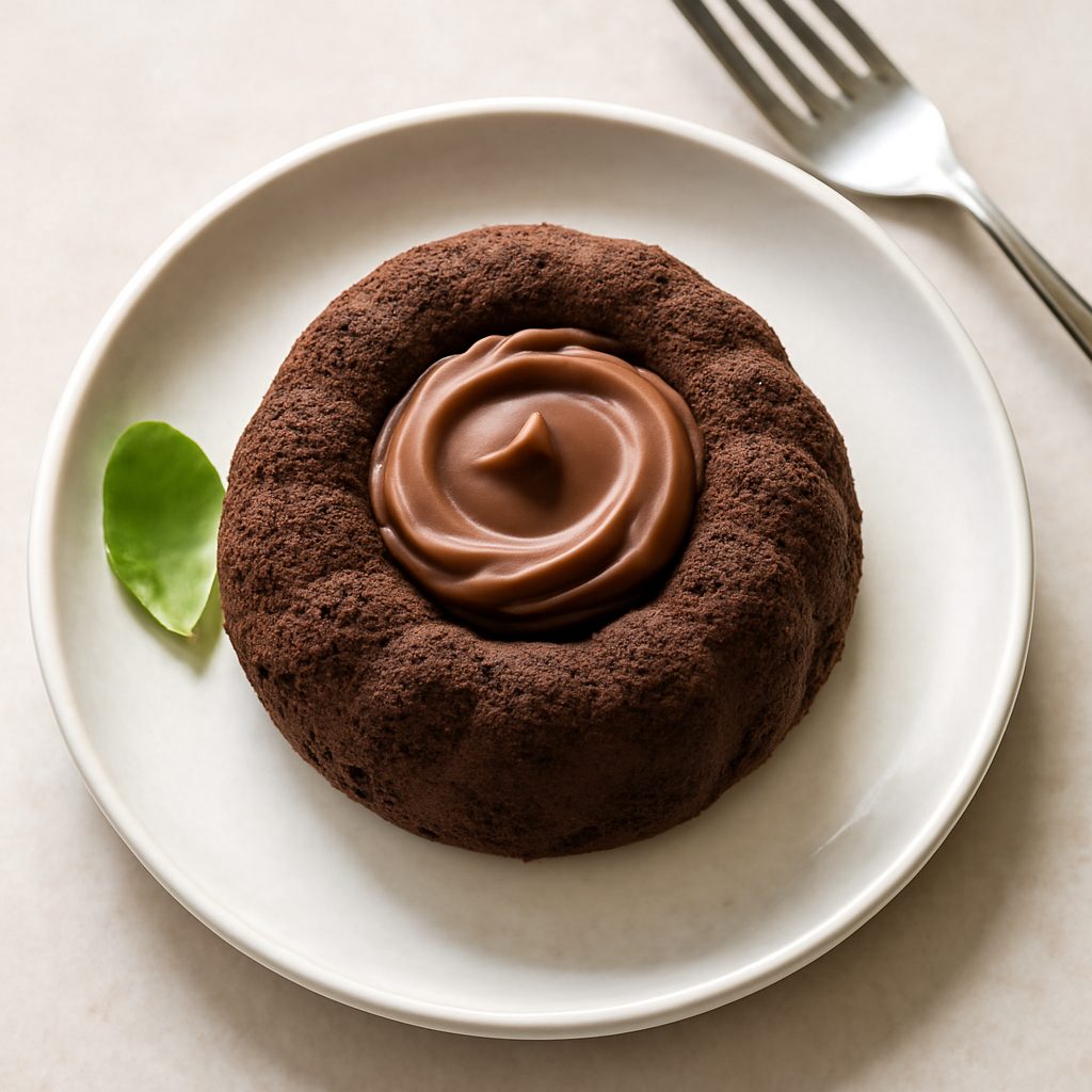 Ciambella al Cioccolato e Crema Gianduia Low-Carb Proteica