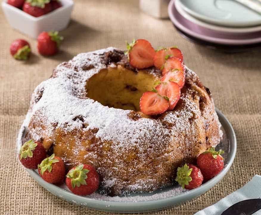 Ciambella con farina di polenta Protein