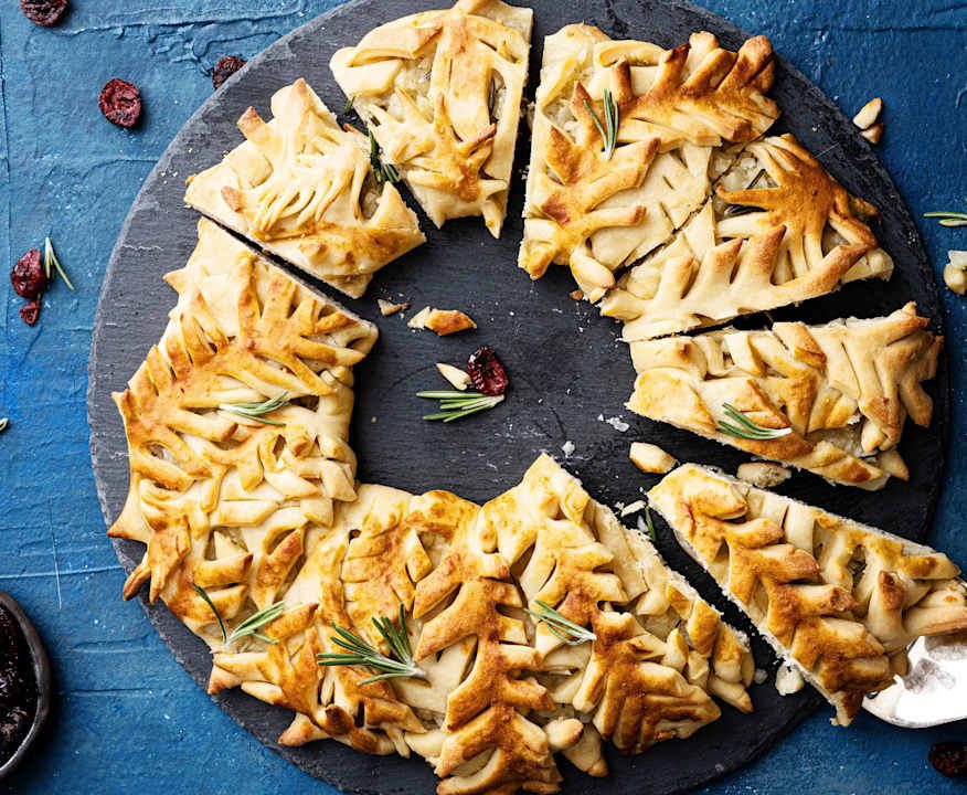 Ciambella di farro con halloumi, mirtilli e rosmarino Protein