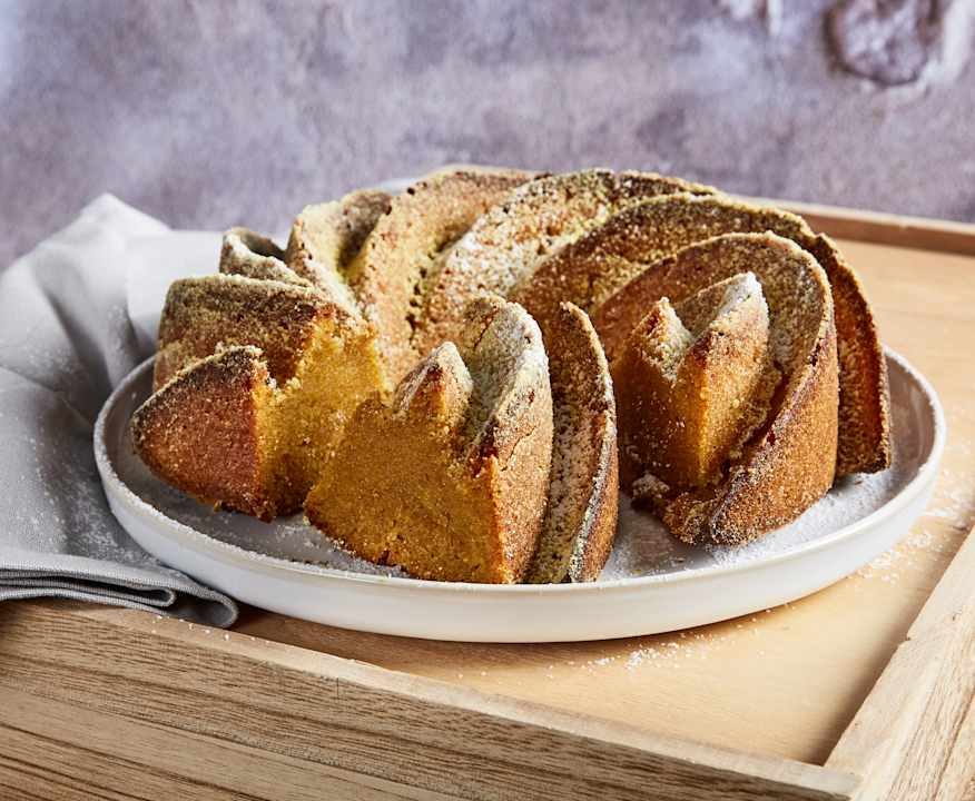 Ciambella mele, zucca e olio di cocco Low Fat