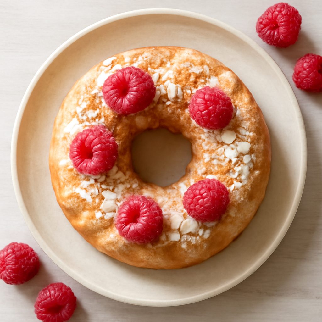 Ciambella Paradiso Cioccolato Bianco e Lamponi