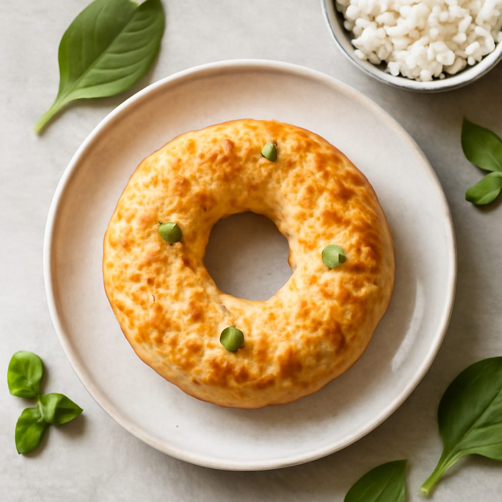Ciambelline ai formaggi proteiche low-carb