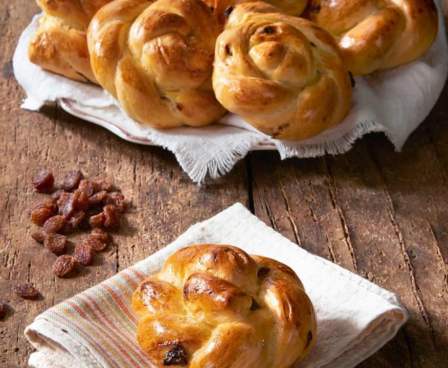 Ciambelline intrecciate all'uvetta Protein