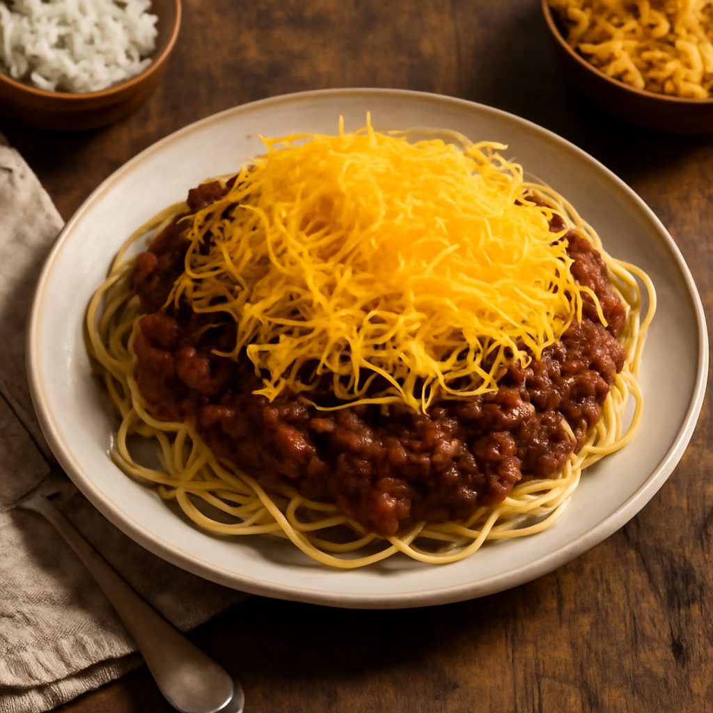 Chili alla Skyline di Cincinnati