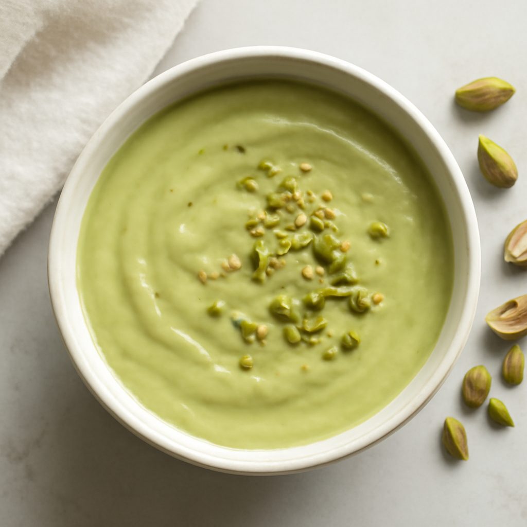 Cioccolata calda al pistacchio proteica low-carb