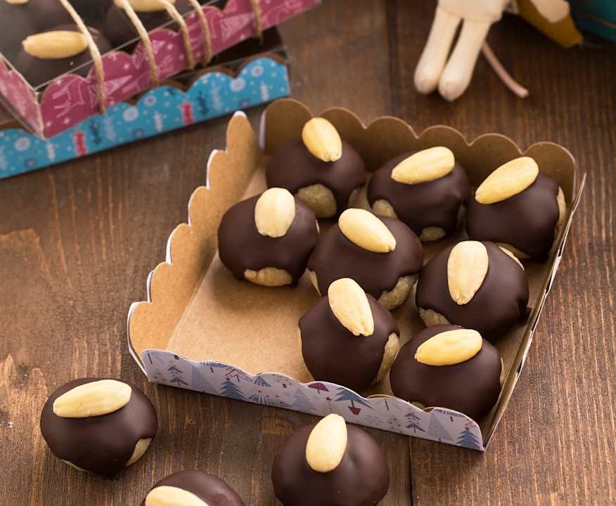 Cioccolatini alle mandorle Protein
