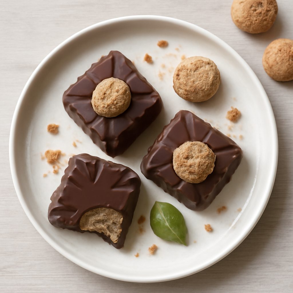 Cioccolatini proteici agli amaretti fit