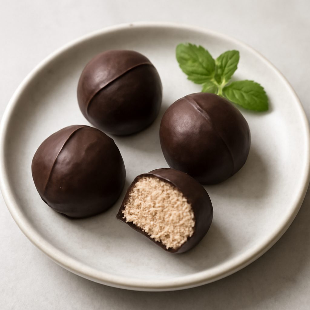 Cioccolatini ripieni proteici low-carb