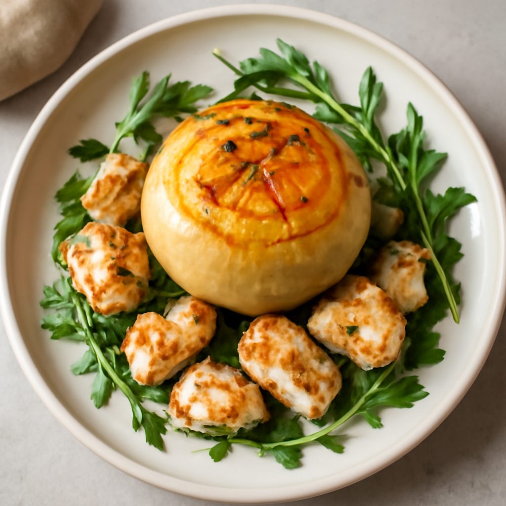 Cipolle dorate low-carb proteiche con tofu