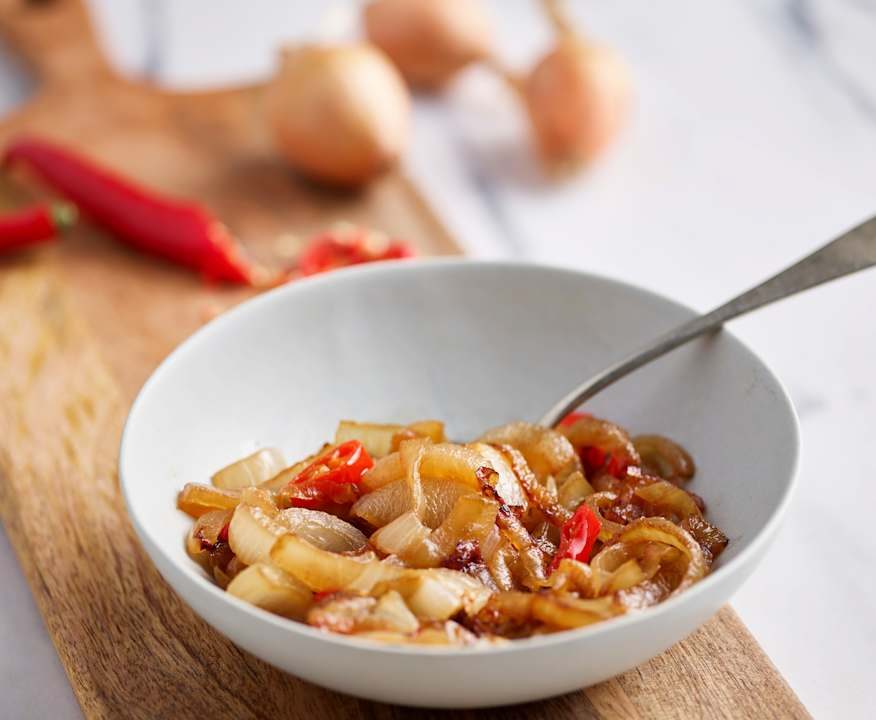 Cipolle piccanti insaporite Low Carb