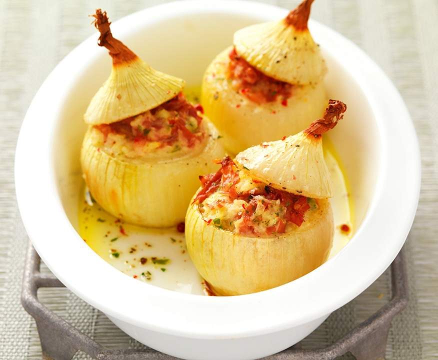 Cipolle ripiene al prosciutto Protein