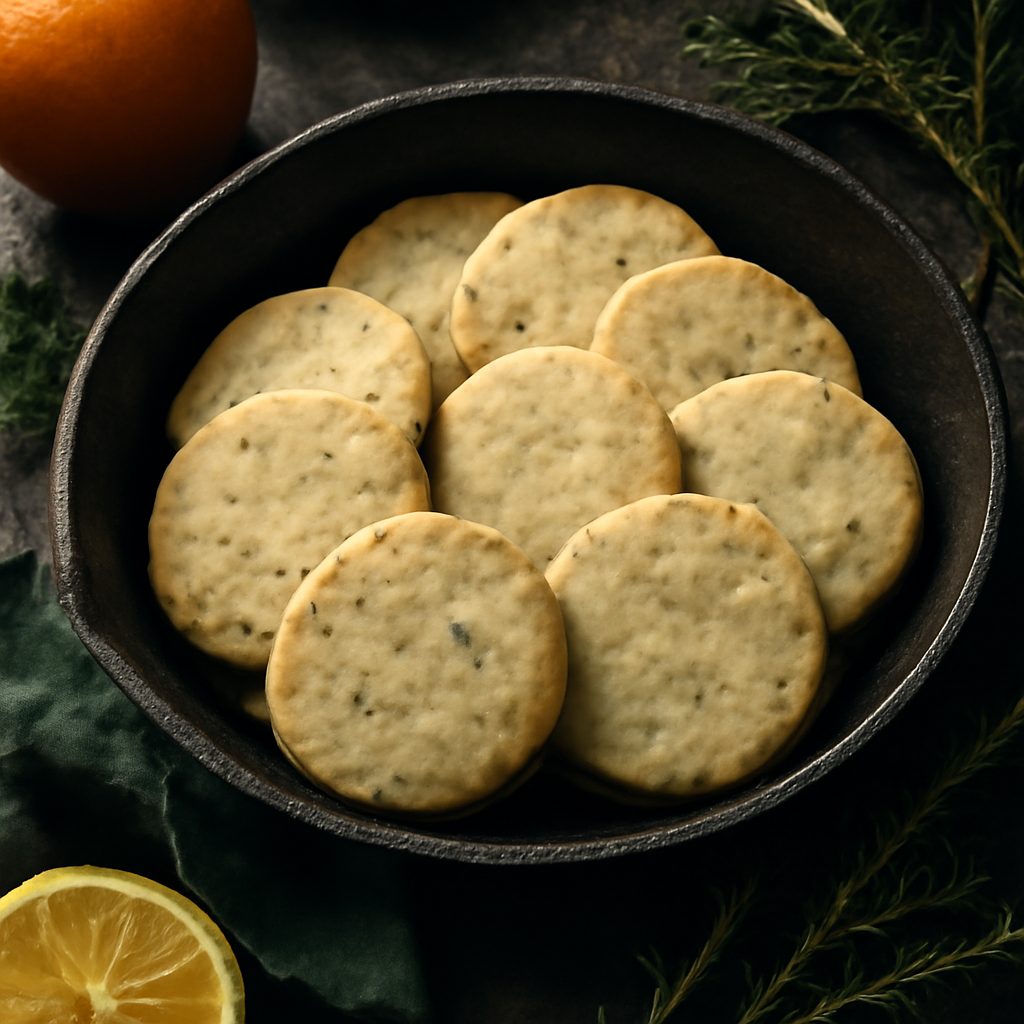 Biscotti Shortbread agli Agrumi