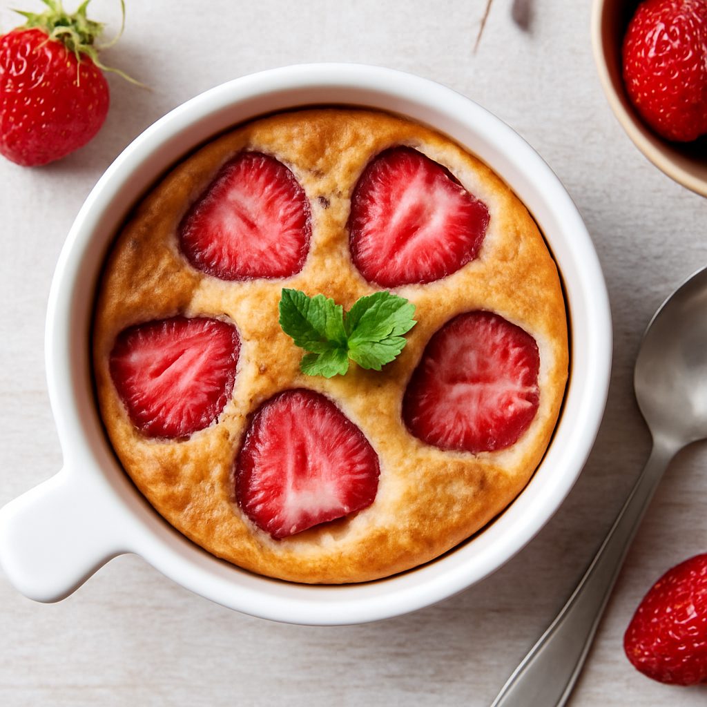 Clafoutis alle fragole