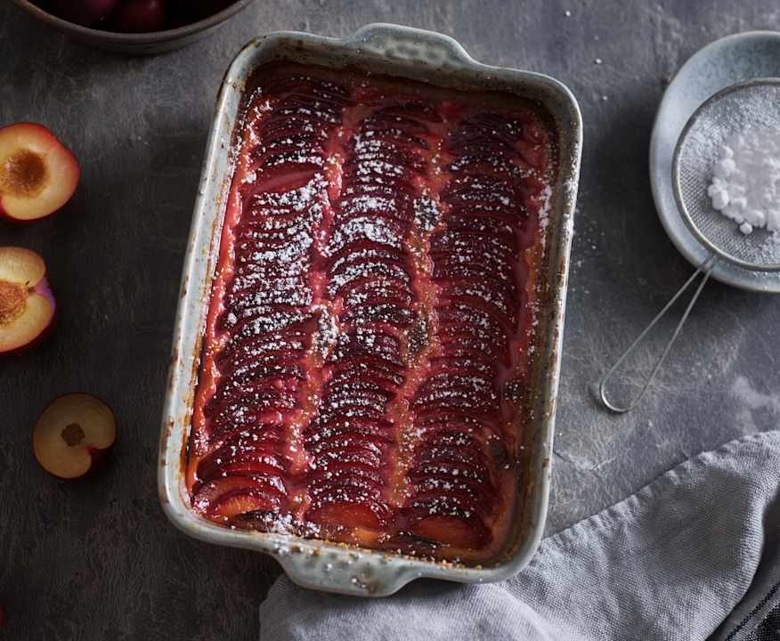 Clafoutis di prugne Low Fat