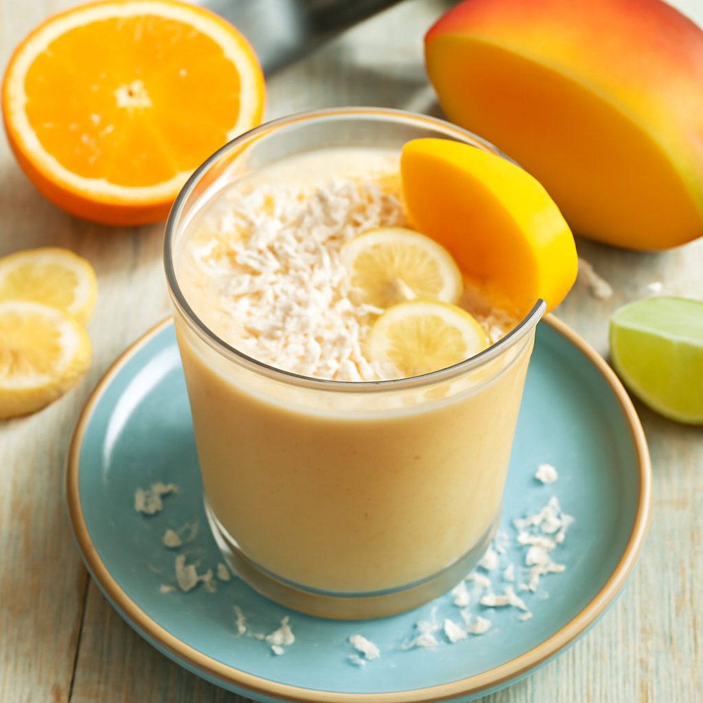 Smoothie Tropicale Cocco e Mango Protein