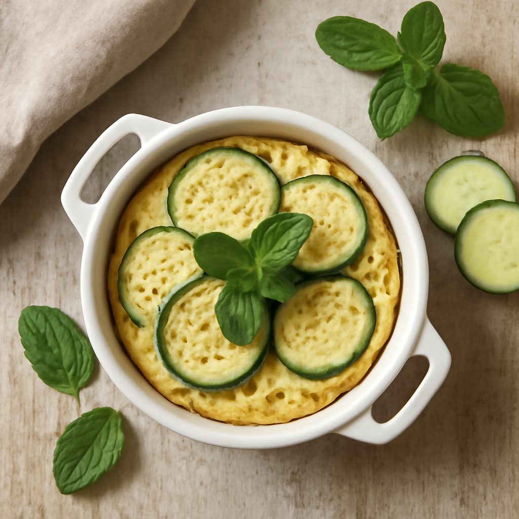 Cocottina alle zucchine e menta