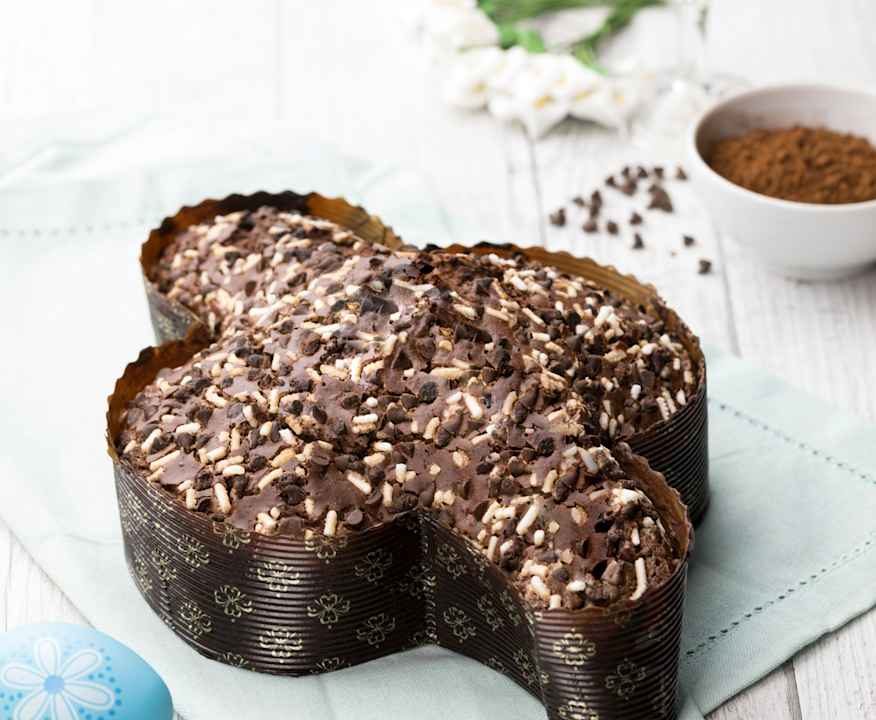 Colomba al cioccolato fondente Low Carb