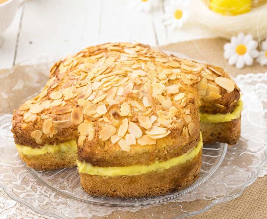 Colomba con crema al limoncello Protein