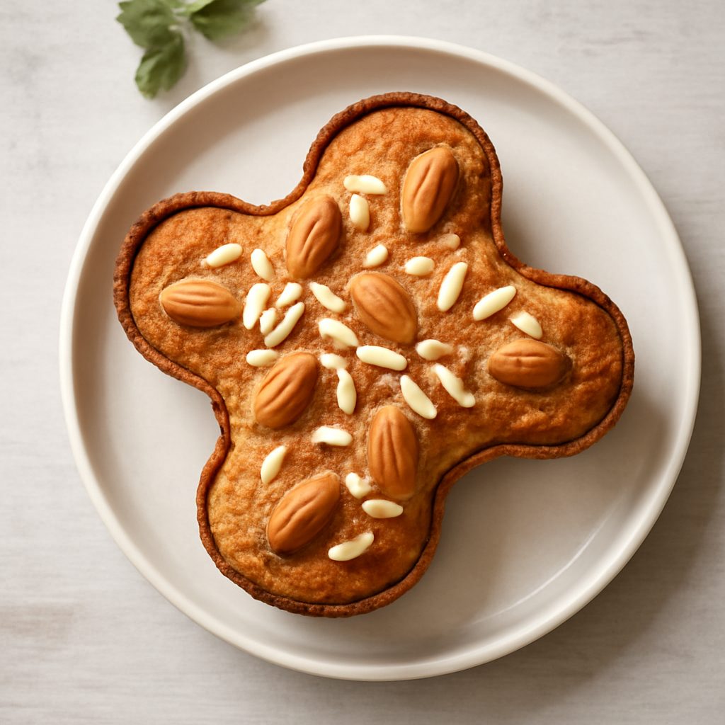Colomba pasquale proteica alle mandorle low-carb