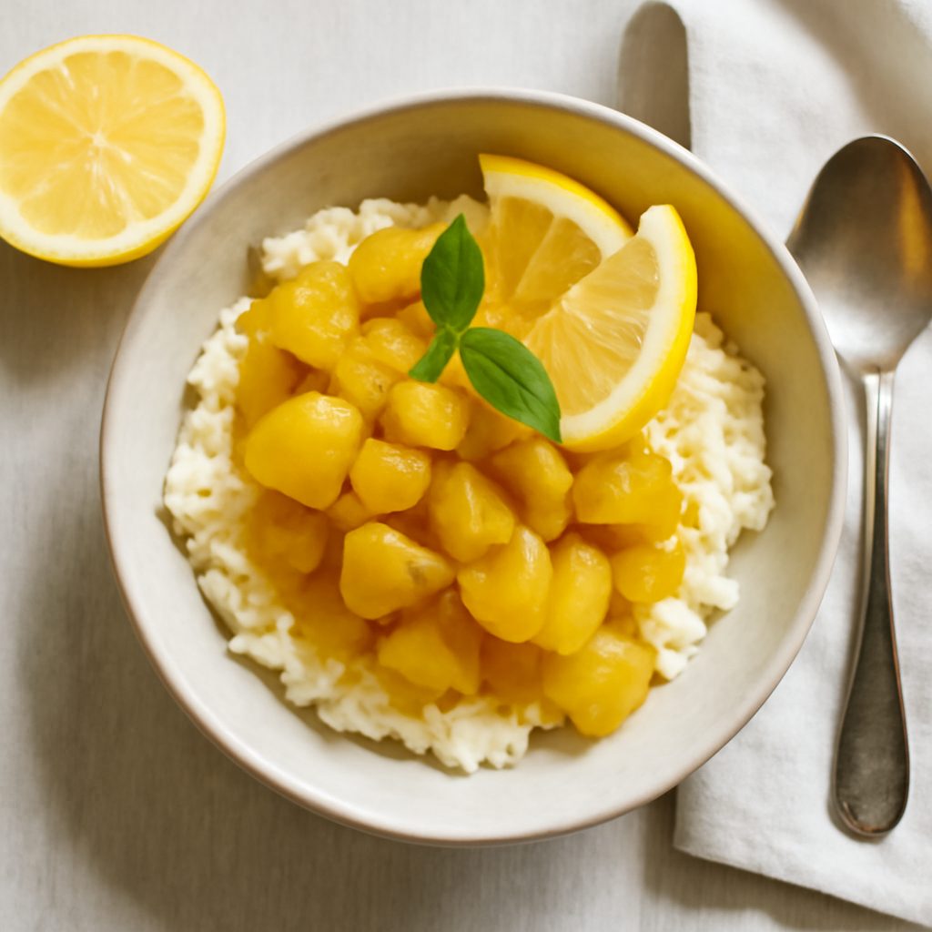 Composta di pere, limoni e zafferano