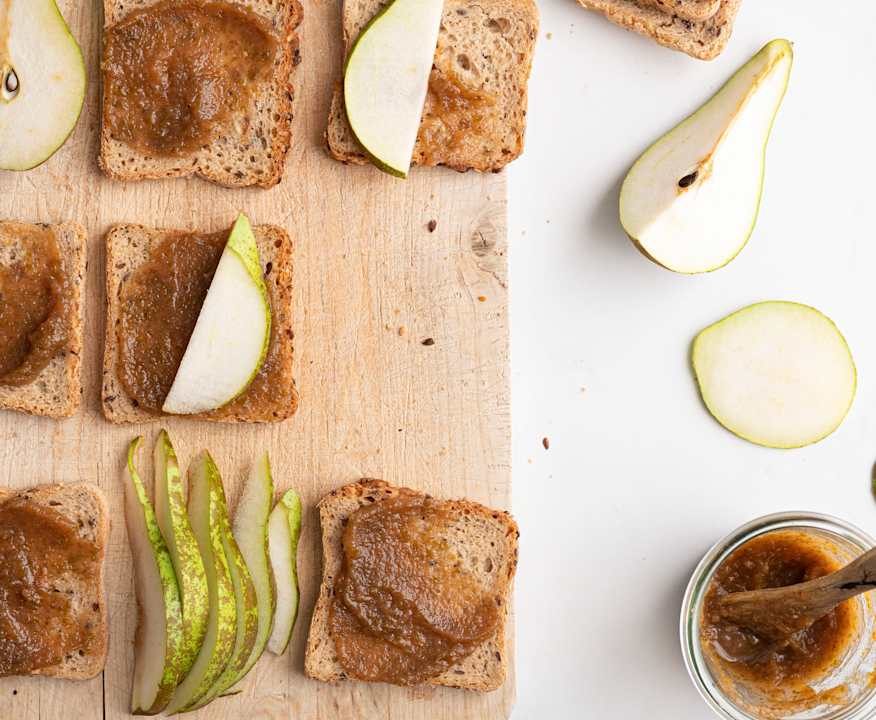 Composta di pere, vaniglia e zenzero Low Carb