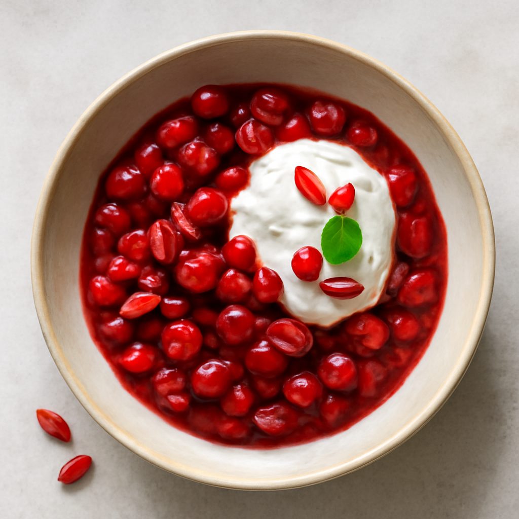 Composta di ribes e bacche di goji