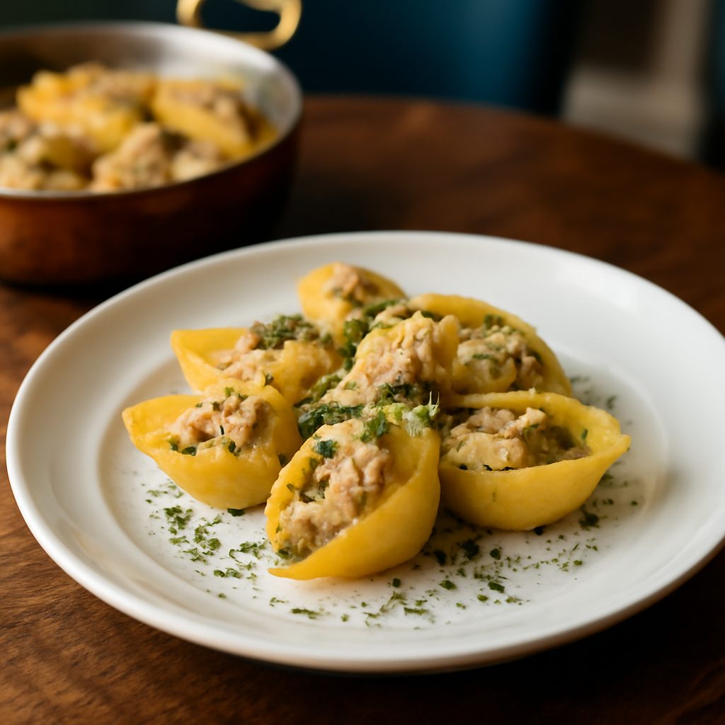 Conchiglioni di Pollo al Parmigiano Low Fat