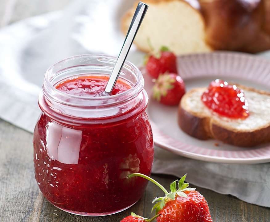 Confettura di fragole classica Low Carb